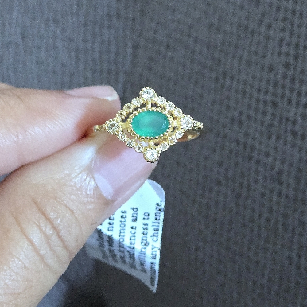 Shivam Green💚 Onyx Ring💍 - NWT - Picture 5 of 16